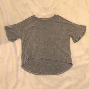 Soft gray tee! Perfect for going anywhere